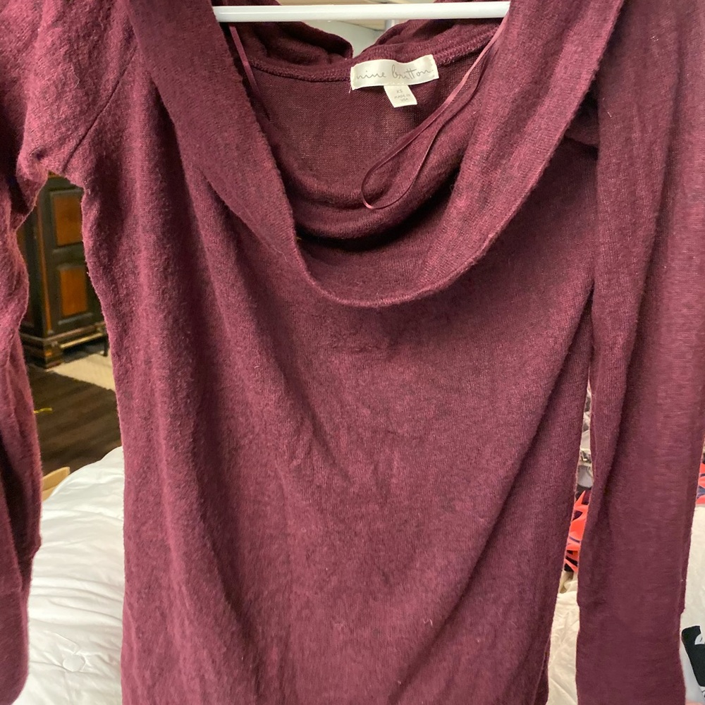 Mock neck sweater
